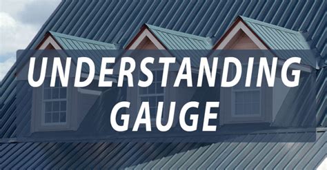 metal roof gauge recommendations